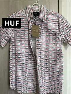 HUF レア　正規品　 "FUCK IT! " 総柄　半袖シャツ