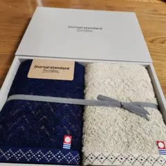 新品未使用! 今治×ジャーナルスタンダード フェイスタオル 2枚セット!