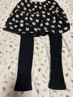 anyFAM レギンス 付きネコスカート　130