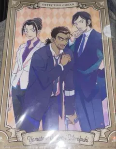 探偵コナン 隻眼の残像 諸伏高明 上原由衣 大和敢助 長野県警 クリアファイル