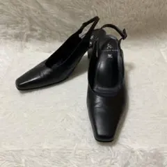 ワコール　サクセスウォーク　パンプス　バックベルト スクエアトゥ　24㎝