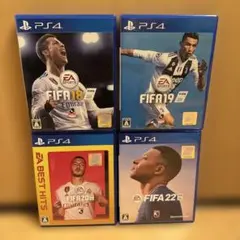 PS4 FIFA ゲーム4本セット　FIFA18.19.20.22