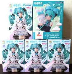 初音ミク シナモロール ルミナスタ ちょこのせ フィギュアセット