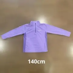 mont-bell クール ロングスリーブジップシャツ Kid's 140cm