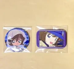 名探偵コナン　パズル　トレーディング　灰原哀　缶バッジ