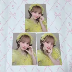 FRUITS ZIPPER 早瀬ノエル トレカ 3種セット NEW花柄衣装