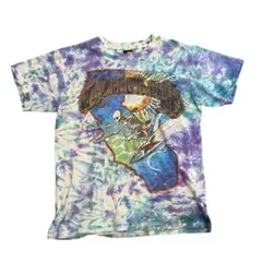 ビンテージ 90s グレイトフルデッド タイダイ tシャツ l ロック バンド