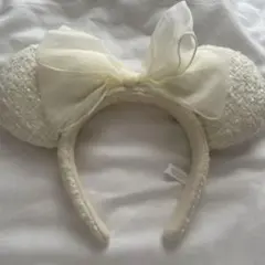 ディズニー　ツイード　カチューシャ