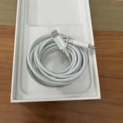 Apple純正　USB-C & Lightningケーブル