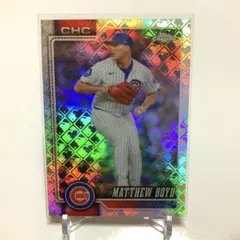 Topps Chrome 2026 【Matthew Boyd】　ロゴフラクター