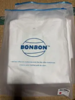 【新品】BONBONボックスクルーネックTシャツ(Mサイズ)２枚