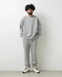 knuu ヘビー スウェットパンツ L ヘザーグレー　新品未使用