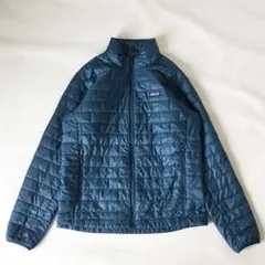 美品◎パタゴニア★ナノパフジャケット「L」プリマロフト/ネイビー