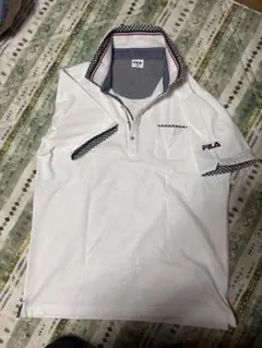 メンズ ポロシャツ FILA ホワイト系のサムネイル