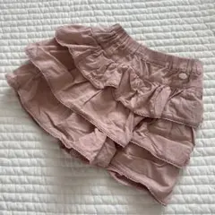 【petit main 】フリルショートパンツ 100