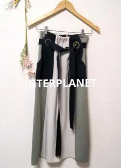 INTERPLANET インタープラネット 配色 ロングスカートのサムネイル