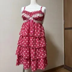 Emily Temple cute サイドリボンワンピース ブルー - メルカリ