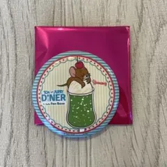 トムとジェリー 缶バッジ ダイナー Cafe Fan Base