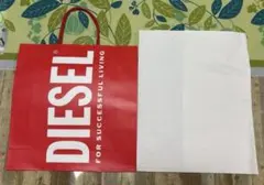DIESEL 紙袋 ショップ袋　中サイズ