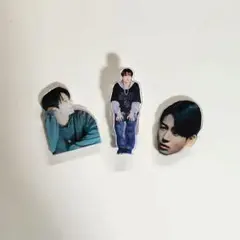 BTS グク ジョングク JK ブロックパズルフォトスタンド - メルカリ