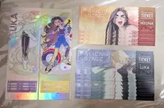 エイリアンステージ LUKA HYUNA ホログラムチケット特典チケット風カード