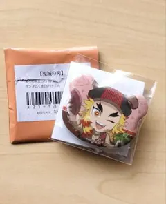 鬼滅の刃 実りの秋まつり 2025 くま缶バッジ 煉獄杏寿郎