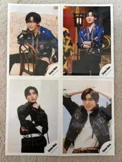 SnowManスノーマン 目黒蓮写真4枚セット アイドルジャニーズスタートアップ