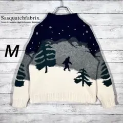 『レア』　Sasquatchfabrix. ニット　希少　ノルディック　【M】のサムネイル