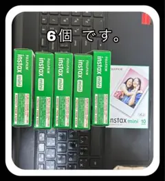チェキフィルム 10枚 instax mini 6個