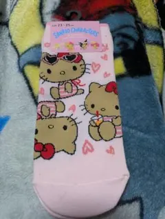 日焼けハローキティ ソックス 23-25cm