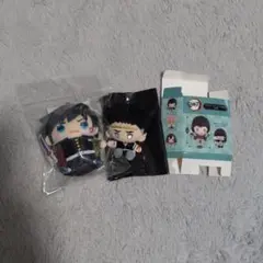 鬼滅の刃 まめぬいと 冨岡義勇 プラッシュマスコット 悲鳴嶼行冥 2点セット