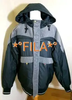 【FILA】 フィラ ダウンジャケット Lサイズ 黒