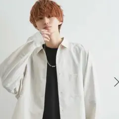 JUN RED リラックスワイドリベットシャツのサムネイル