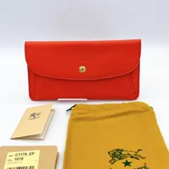 新品 本革 レザー イルビゾンテ 財布 IL BISONTE ロングウォレット