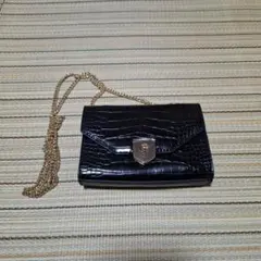 BANANA REPUBLIC ショルダーバック 黒のサムネイル
