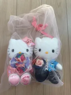 ハローキティ＆ディアダニエル ウェディング ぬいぐるみセット
