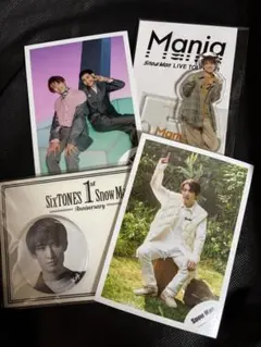 SnowMan向井康二　アクスタ、写真、缶バッジセット