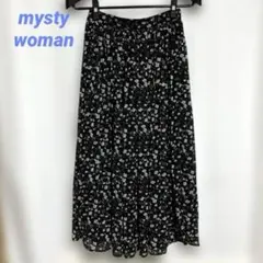 mysty woman/ ミスティーウーマン 花柄レディース スカート