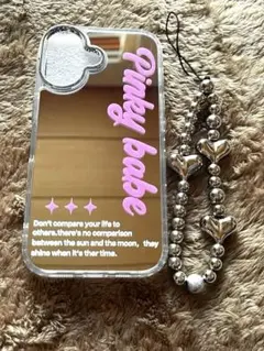 iPhone 16 iPhoneケース ソフト シリコン 新品未使用 ミラー