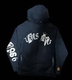 90s vans パーカー　ブラック　M