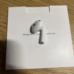 Apple AirPods 第4世代　ANC A3055 右耳　右　右側 Apple AirPods 第4世代 ANC 右耳 右側 右 A3055 - メルカリ