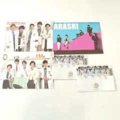 嵐　クリアファイル　ブックマーク　しおり　popcorn 未開封　ワクワク学校