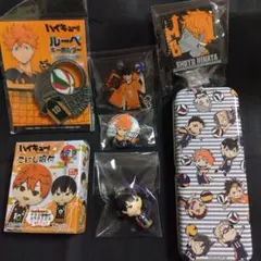 希少 ハイキュー！！ こけし根付 ストラップ 影山飛雄 影山こけし 缶バッジ