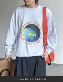 CPCM 企業ロゴライク加工スウェット M 新品