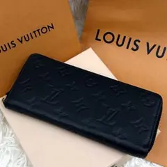 ［極美品］LOUIS VUITTON ポルトフォイユ ラウンドファスナー 長財布