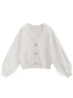 グレイル　grl リボン　カーディガン　[k9342f]