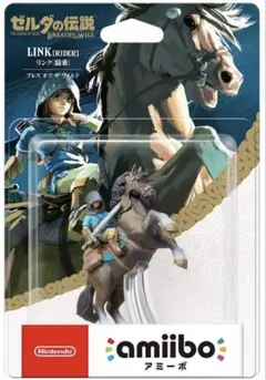 【新品未開封】amiibo ブレスオブザワイルド リンク ゼルダの伝説 騎乗