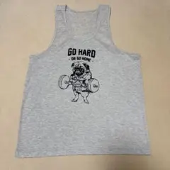【最終価格】GO HARD OR GO HOME タンクトップ