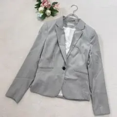 エイチアンドエム【M】美品　レディース　テーラードジャケット　パッティング付き