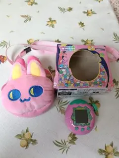 たまごっちパラダイス Blue Water 美品 おでかけキャリー みゃおっち